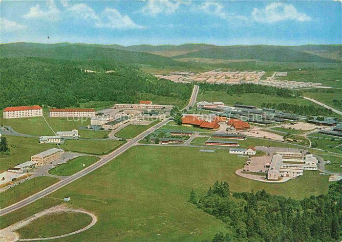 Hohenfels Oberpfalz Truppenuebungsplatz Fliegeraufnahme