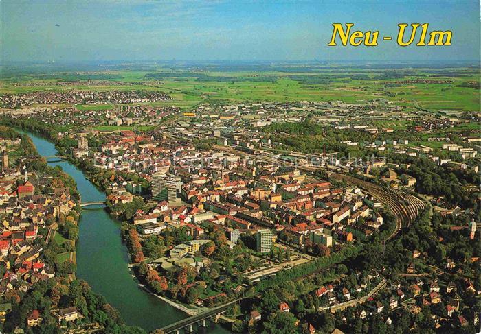 NEU-ULM Bayern Fliegeraufnahme