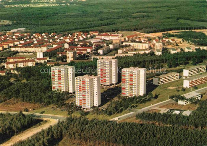 ERLANGEN Bayern Fliegeraufnahme Hochhaeuser