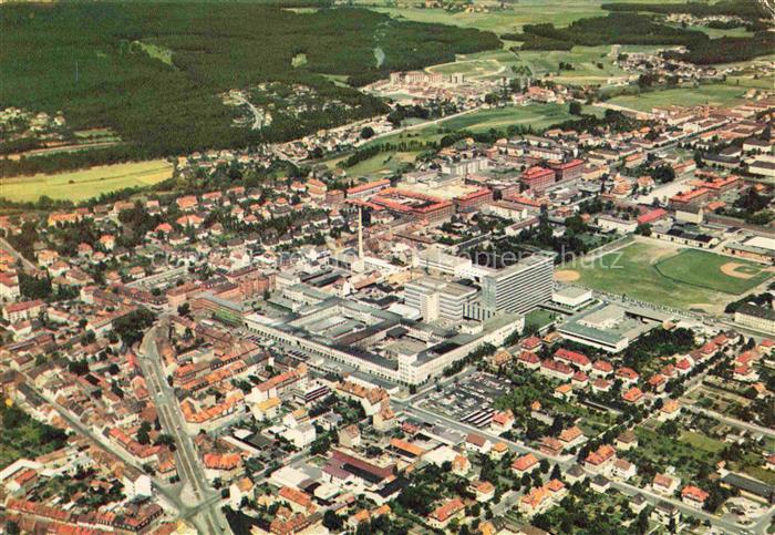 ERLANGEN Bayern Fliegeraufnahme mit Siemens Reiniger Werk AG