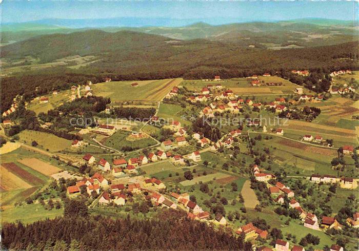 Wilhelmsfeld Fliegeraufnahme