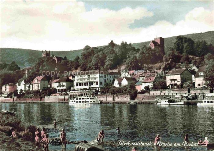Neckarsteinach Partie am Neckar