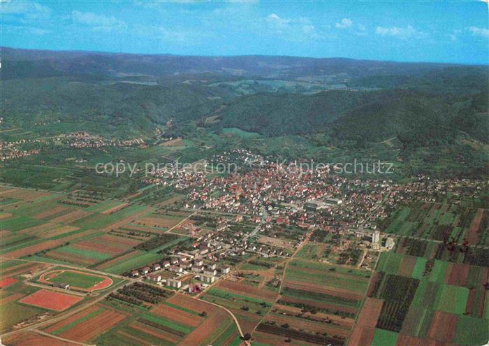 Leutershausen Hirschberg Bergstrasse Fliegeraufnahme