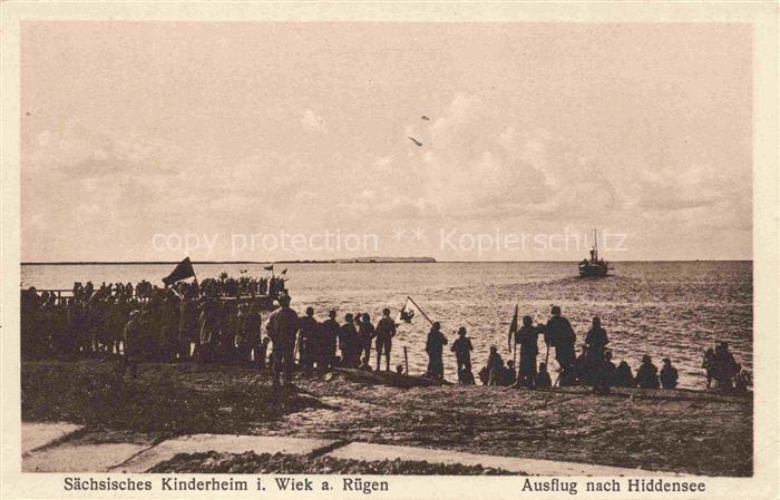 Wiek Ruegen Ausflug nach Hiddensee Saechsisches Kinderheim