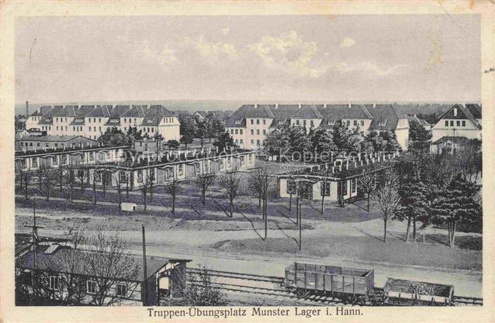 Munster  Truppenuebungsplatz Munsterlager Soltau-Fallingbostel Teilansicht Trupp