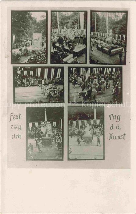 Muenchen Bayern Tag der Kunst Festumzug