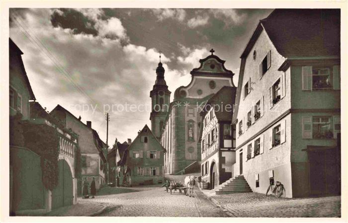 Ettenheim Kirchstrasse Blick zur Kirche