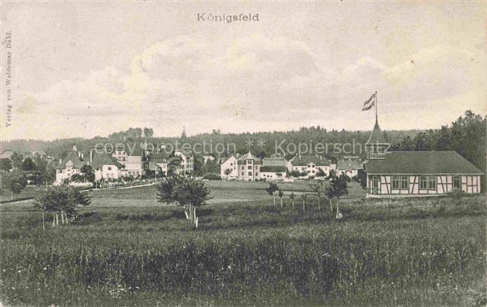 Koenigsfeld  Baden Schwarzwald BW Panorama