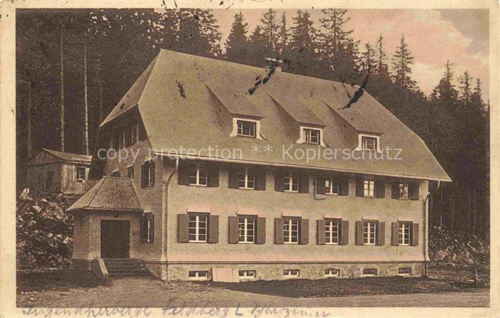 Feldberg 1450m Schwarzwald Jugendheim