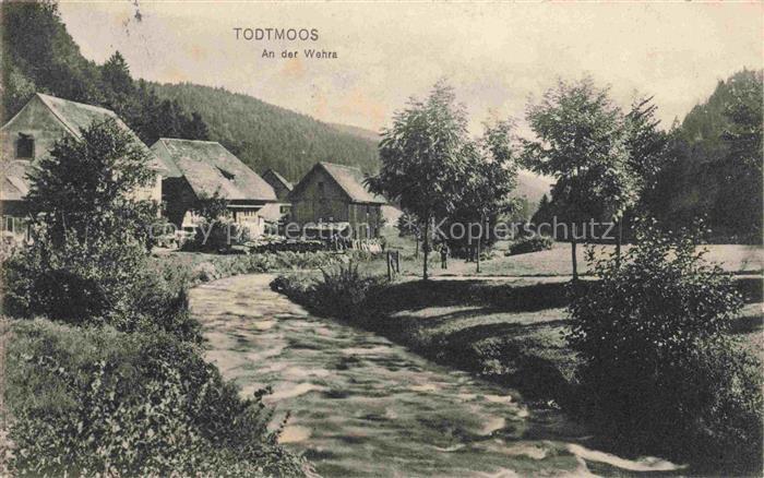 Todtmoos Schwarzwald BW Partie an der Wehra