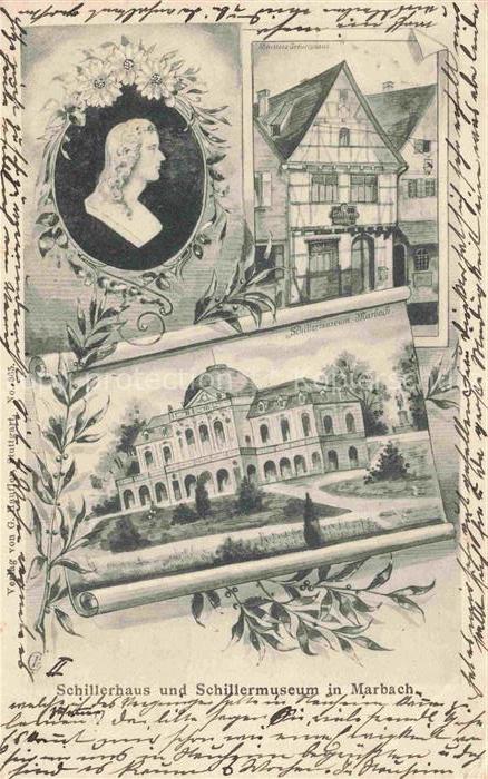 Marbach Neckar Schillerhaus und Schillermuseum Portrait