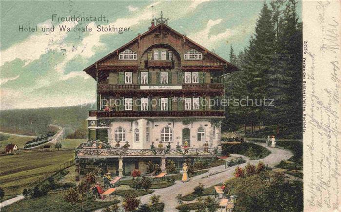 FREUDENSTADT BW Hotel Waldcafé Stokinger im Schwarzwald