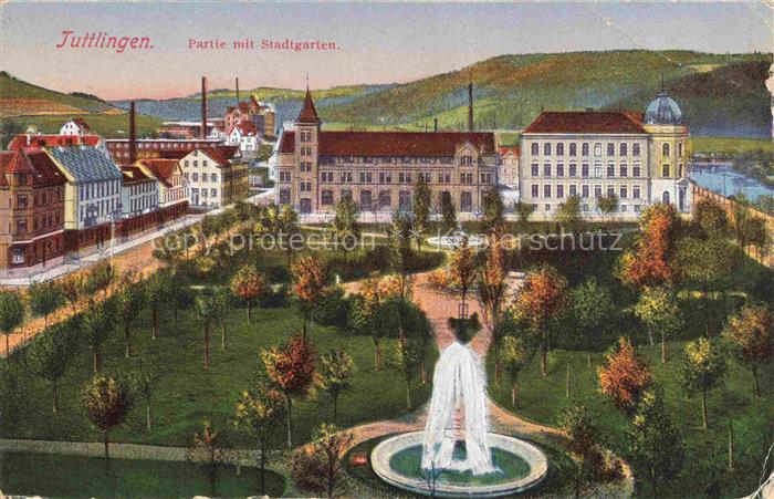 TUTTLINGEN Stadtgarten Feldpost