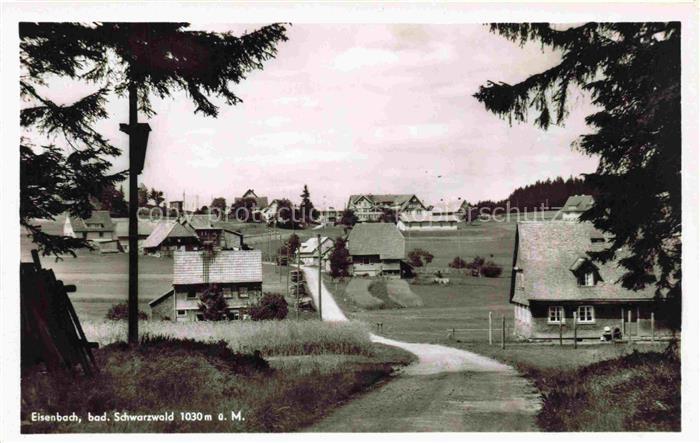Eisenbach Schwarzwald BW Teilansicht