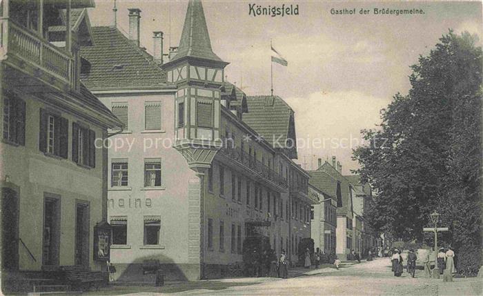 Koenigsfeld Baden Schwarzwald BW Gasthof der Bruedergemeinde