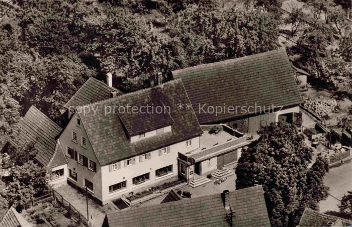 Fahrenbach Baden BW Gasthof zum gruenen Baum Fliegeraufnahme