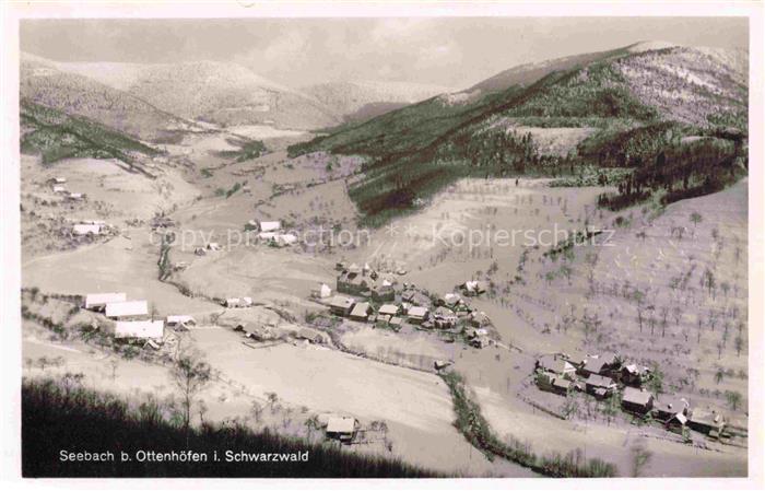 Seebach Ottenhoefen Schwarzwald BW Fliegeraufnahme