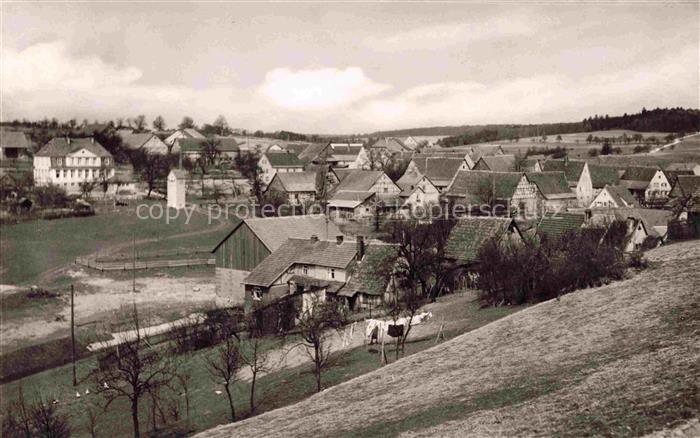 Huengheim Baden Ravenstein BW Panorama