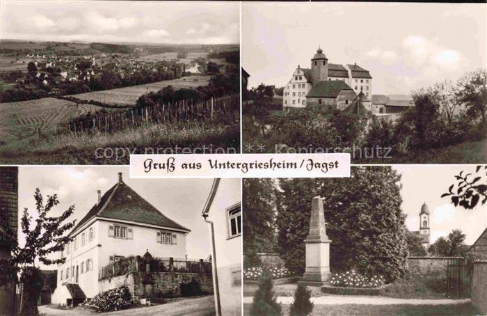 Untergriesheim Bad Friedrichshall Heilbronn BW Panorama Schloss Monument