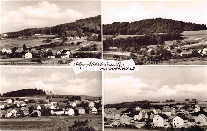 Ober-Abtsteinach Abtsteinach Bergstrasse Hessen Panorama