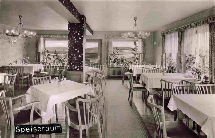 Laibach Bad Berleburg NRW Gasthof Erholung Speiseraum