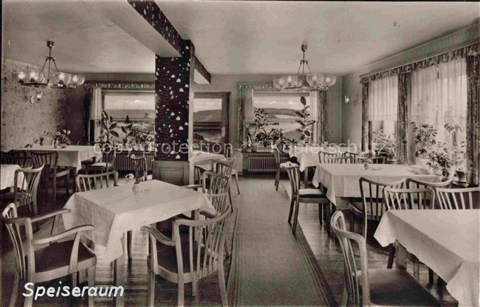 Laibach Bad Berleburg NRW Gasthof Erholung Speiseraum