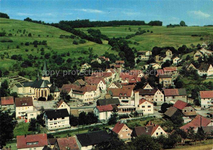 Hessenthal Spessart Mespelbrunn Bayern Ortsansicht