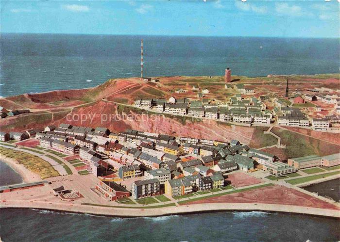 HELGOLAND Insel Schleswig-Holstein Fliegeraufnahme