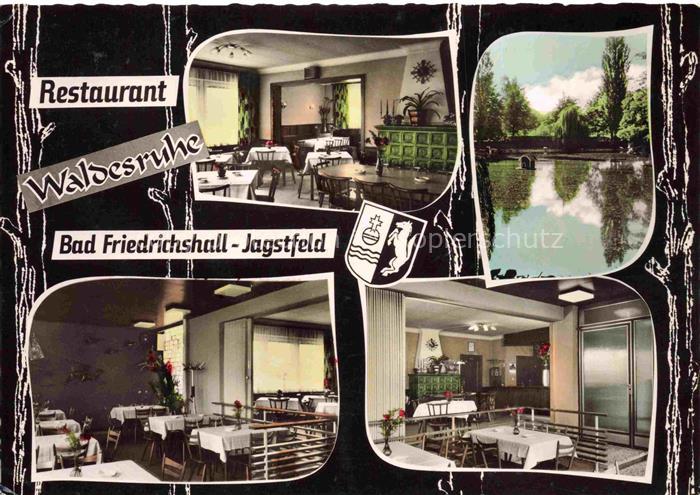 Jagstfeld Bad Friedrichshall BW Restaurant Waldesruhe Gastraeume Gondelteich