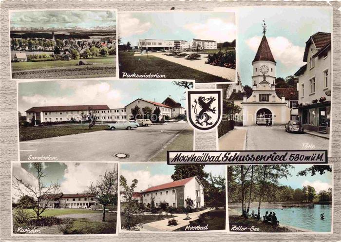 Bad Schussenried Parksanatorium Kurheim Moorbad Zeller See Toerle