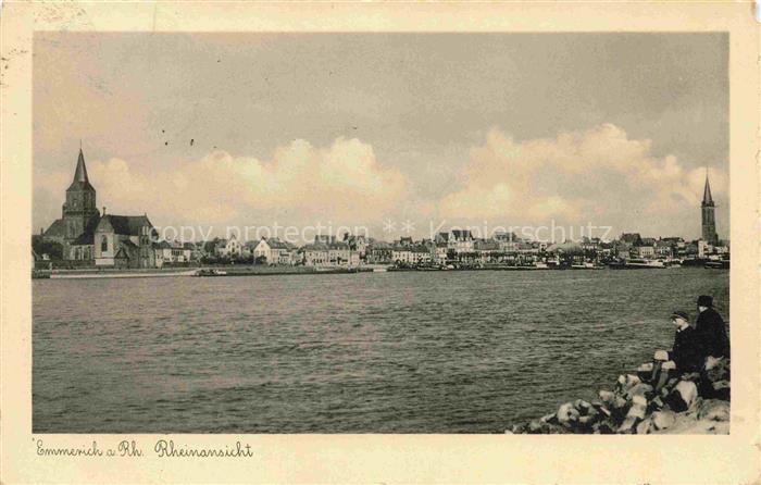 Emmerich Rhein NRW Partie am Rhein