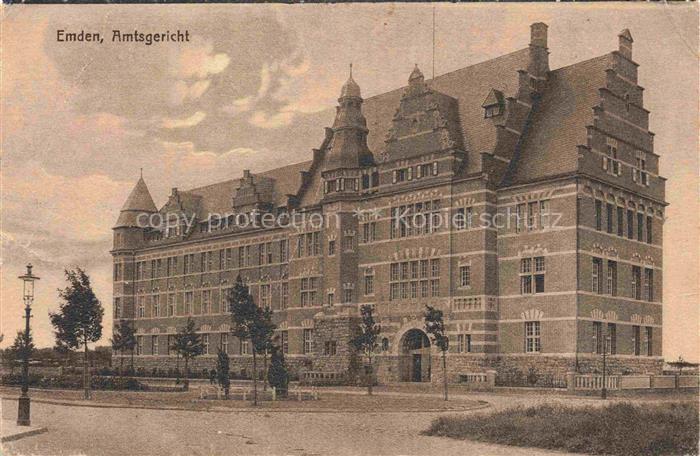 EMDEN Ostfriesland Amtsgericht Feldpost