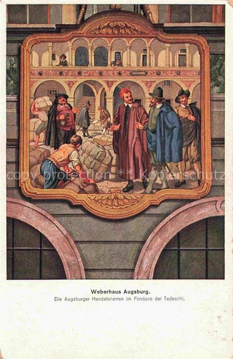 AUGSBURG CITY Weberhaus Augsburger Handelsherren im Fondaco del Tedeschi