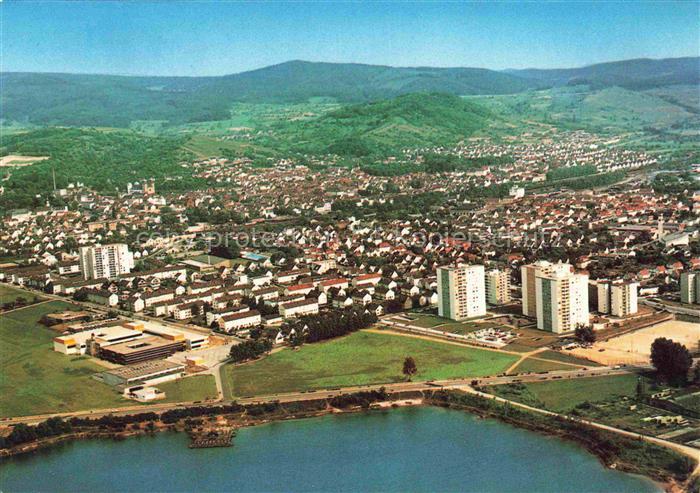 Bensheim Bergstrasse Fliegeraufnahme