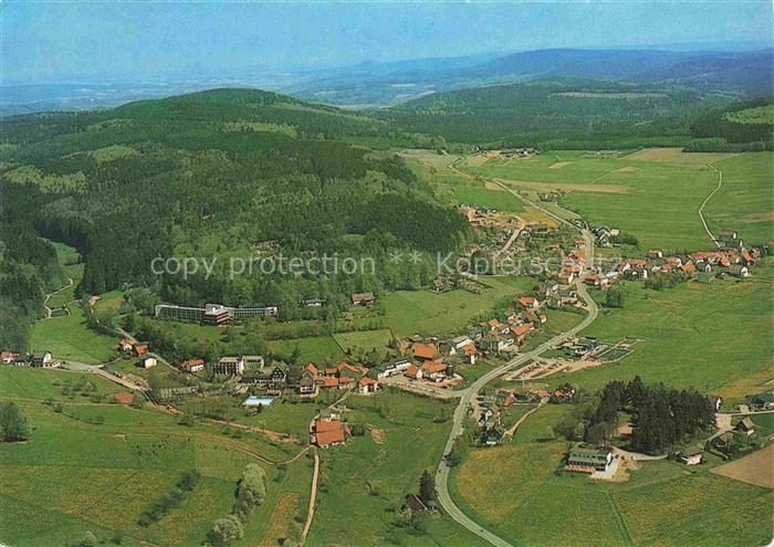 Gras-Ellenbach Grasellenbach Bergstrasse Hessen Fliegeraufnahme