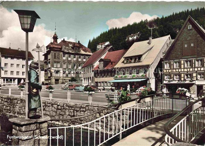 Furtwangen Schwarzwald BW Ortspartie