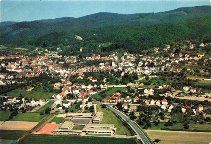 Alsbach Bergstrasse Alsbach-Haehnlein Hessen Fliegeraufnahme