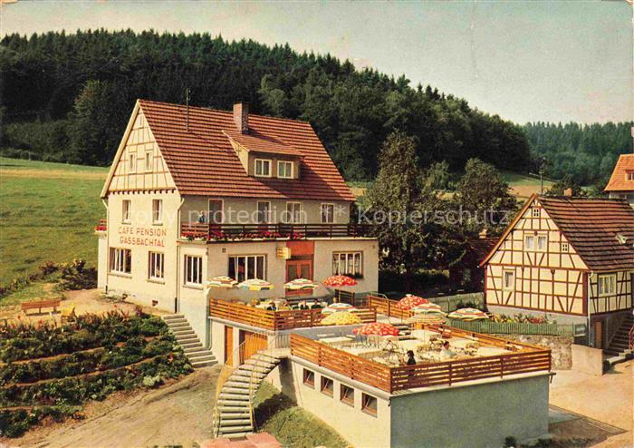 Grasellenbach Gras-Ellenbach Cafe Pension Gassbachtal