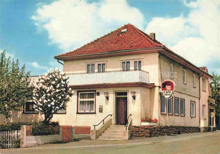 Zell Odenwald Terrassencafe Konditorei Orth