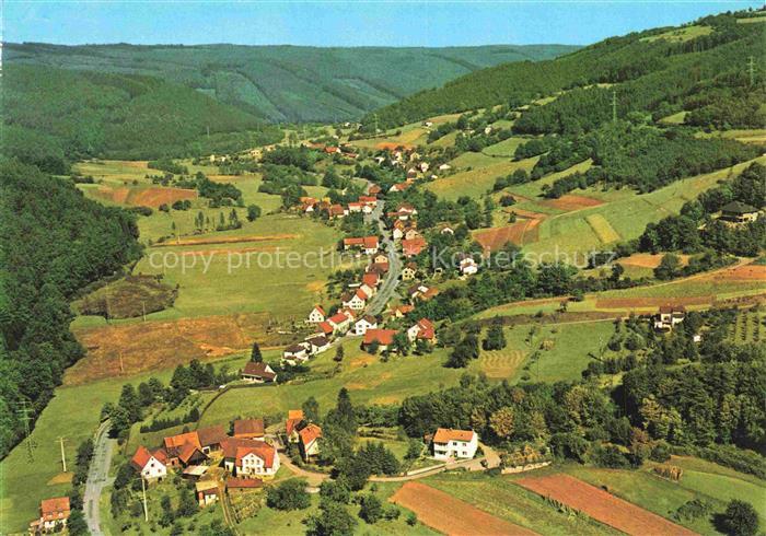 Rothenberg Odenwald Hessen Gasthof Pension Zur Krone Fliegeraufnahme
