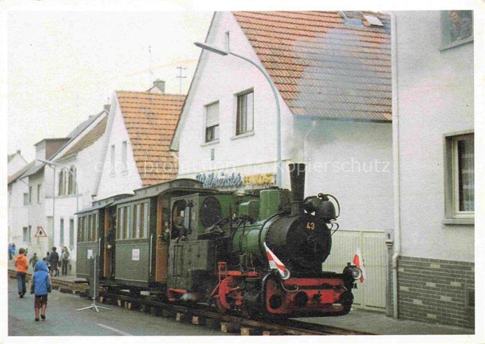 Dietzenbach Offenbach Main Hessen Lok 43 mit Sonderzug in Dietzenbach