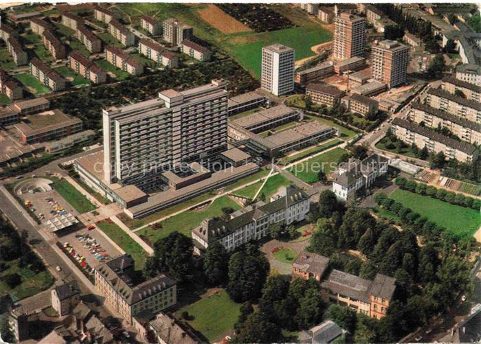 Hoechst am Main Hoechst FRANKFURT AM MAIN Staedt Krankenhaus Fliegeraufnahme