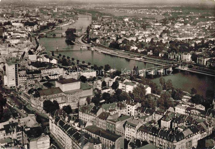 FRANKFURT AM MAIN Mainansicht Fliegeraufnahme