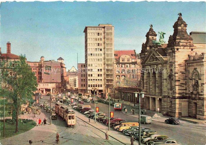FRANKFURT AM MAIN Degussa Hochhaus und Oper