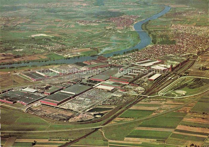 RuessELSHEIM Main Opel Werk Fliegeraufnahme