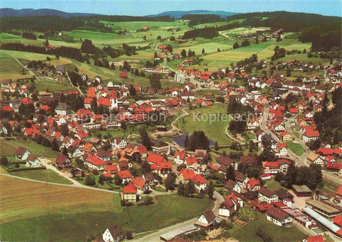Schonach  Schwarzwald BW Fliegeraufnahme