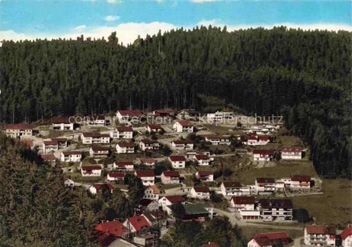 Schonach  Schwarzwald BW Fliegeraufnahme