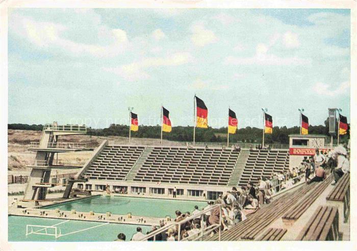 LEIPZIG Sachsen Schwimmstadion an der Stalinallee