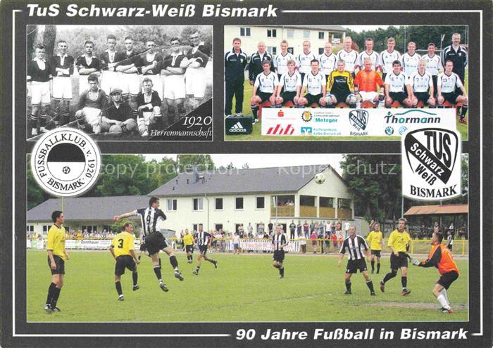 Bismark Altmark Stendal Sachsen-Anhalt Fussballverein TuS Schwarz Weiss Bismark
