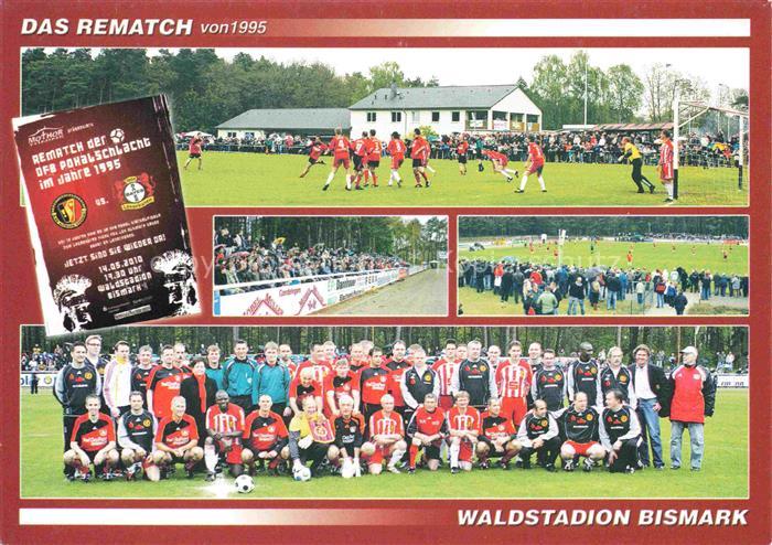 Bismark Altmark Stendal Sachsen-Anhalt Fussballverein TuS Schwarz Weiss Bismark